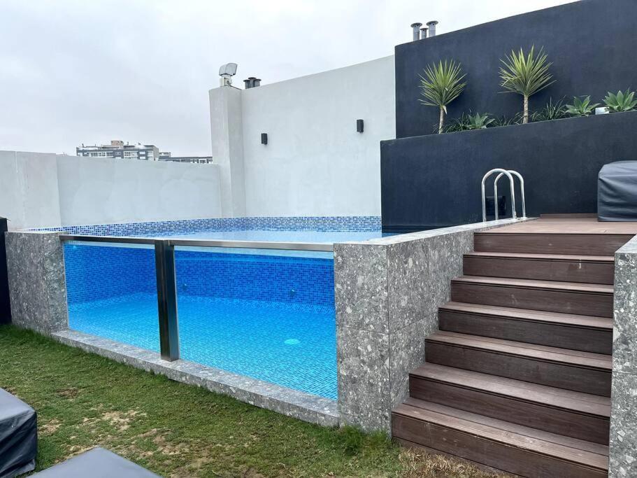 Luxury Apartment In Miraflores With Rooftop Pool Lima Bagian luar foto