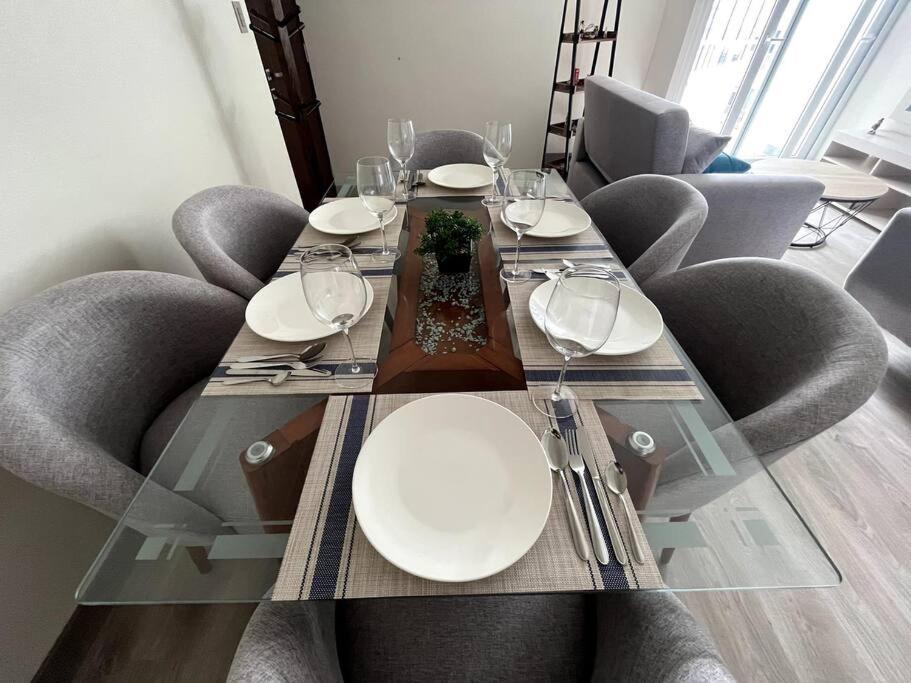 Luxury Apartment In Miraflores With Rooftop Pool Lima Bagian luar foto