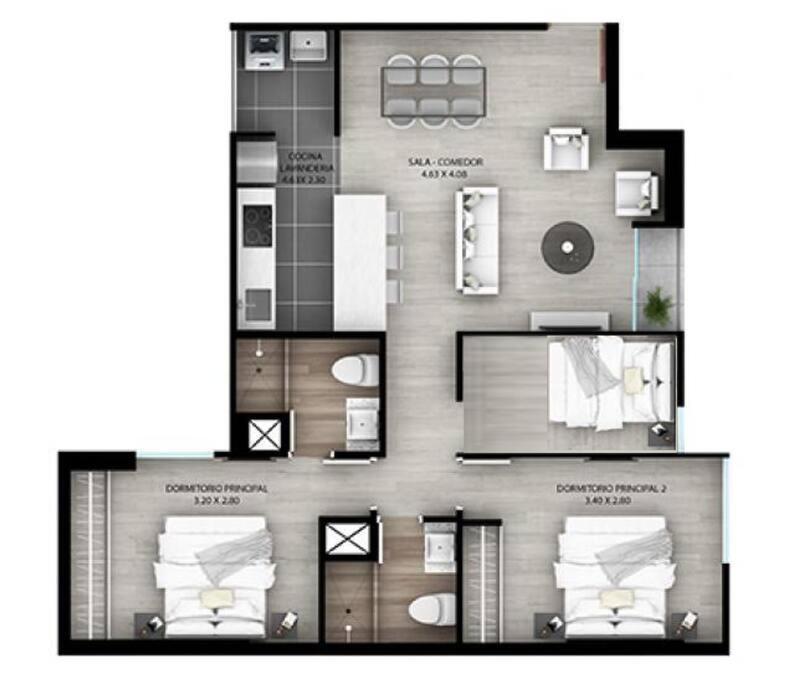 Luxury Apartment In Miraflores With Rooftop Pool Lima Bagian luar foto